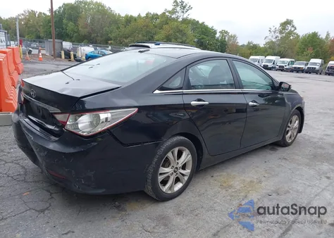 2011 Hyundai Sonata Limited from USA, damaged, VIN 5NPEC4AC0BH014211